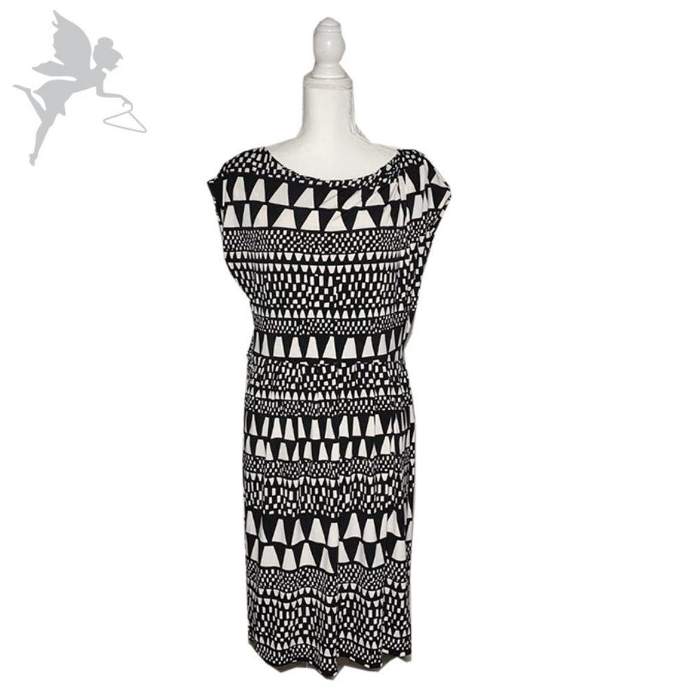 VINCE CAMUTO Geometric print dress